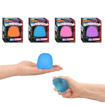 SQUEEZE GUM DROP - CU UMPLUTURĂ TIP ZAHĂR - DISPLAY (12 buc.)