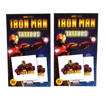 Tatuaje Marvel 2 piese - Model Iron Man (50 buc.)
