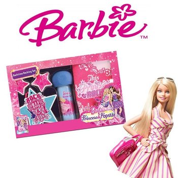 SET DE BAIE BARBIE PRINCESS & POPSTAR (6 piese)