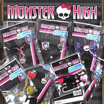 MATTEL MONSTER HIGH - MEGA MIX SURPRIZĂ: BIJUTERII ȘI ACCESORII (100 buc.)