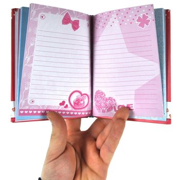 Jurnal &icirc;n cutie de cadou cu lacăt (3 buc.)