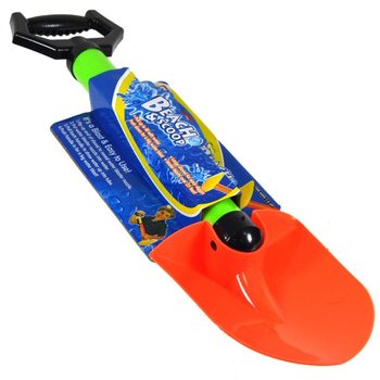 Lopată de plajă cu pistol de apă încorporat
