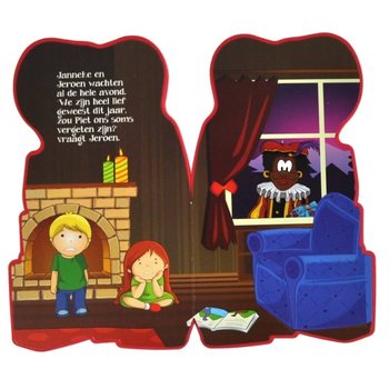 Carte Mare din Spumă 'Piet' Ajutorul lui Moș Nicolae 30 cm (11 buc)