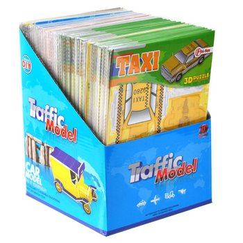 Puzzle Auto 3D &icirc;n Display (64 buc.)