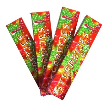 ARTIFICII DE M&Acirc;NĂ 16 CM - 8 PACHETE A C&Acirc;TE 10 BUC.
