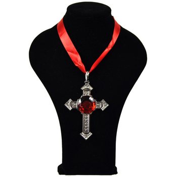 COLIER - MODEL: CRUCE CU RUBIN (9 buc.)