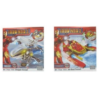 Vehicul și figurină MEGABLOKS Iron Man 2