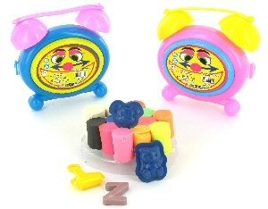 Set Mega Ceas Deșteptător cu Plastilină (12 buc.)