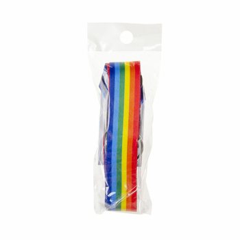 Lanyard / Șnur pentru g&acirc;t Curcubeu - 50 bucăți