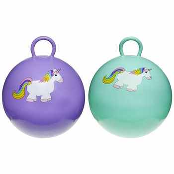 Mingi de sărit Unicorn (6 bucăți) - 46 cm