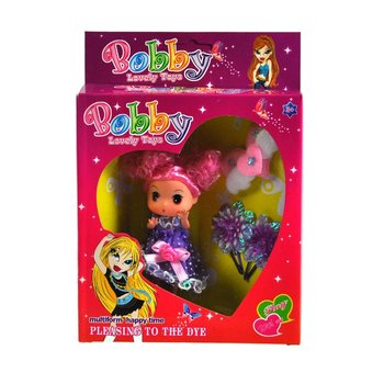 Păpușă Bobby cu accesorii (2 buc.)