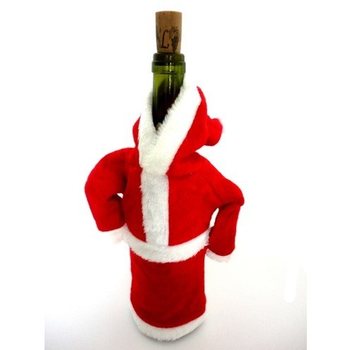 Pulover pentru Sticlă de Vin Moș Crăciun (12 buc)