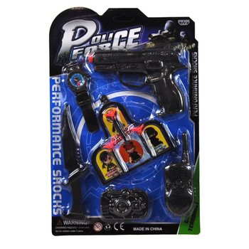 Set de Poliție pe Carton - Model 1 (2 buc.)
