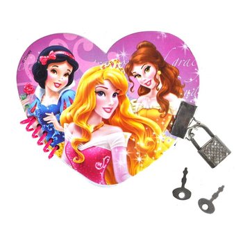 JURNAL CU LACĂT PRINȚESELE DISNEY (10 buc.)