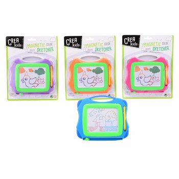 CREA KIDS - Tablă Magnetică de Desenat Color (12 buc.)