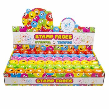ȘTAMPILE SMILEY / FEȚE VESELE &Icirc;N DISPLAY (60 buc.)