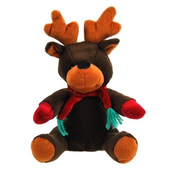 Ren de Crăciun Rudolf din pluș 20 cm (7 buc.)