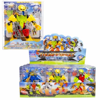 FIGURINĂ DE ACȚIUNE THUNDERBOLT ROBOT WARRIOR ÎN DISPLAY (12 bucăți)