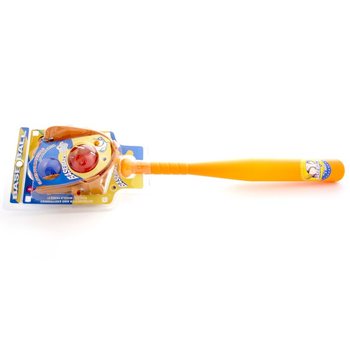 B&acirc;tă de baseball cu minge și mănușă (6 buc.)