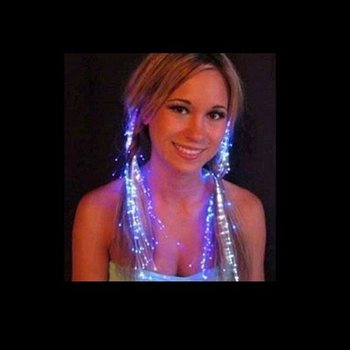 Șuviță de Păr Luminoasă LED cu Fluture (Set de 3)