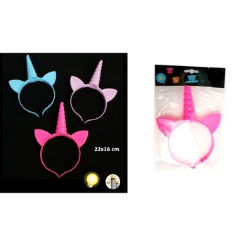 DIADEMĂ UNICORN LUMINOASĂ, INCLUDE BATERII (24 buc.)