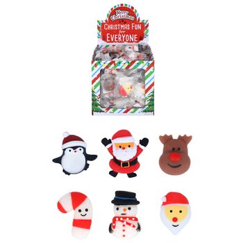 FIGURINE SQUISHY DE CRĂCIUN PENTRU COPII (96 buc.)