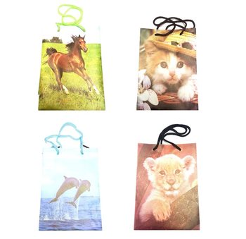 PUNGI PENTRU AMBALARE MIX ANIMALE - 12x17.5 (12 buc)