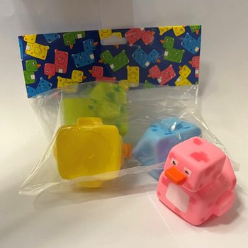 Mix Rățuște Gaming - Rățuște de baie 6x5 cm (4 bucăți)