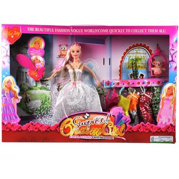 Mega Set Păpușă cu Multe Accesorii