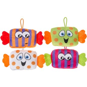 BOMBOANE DE PLUȘ - 23 cm LUNGIME - CULORI MIXTE (24 buc.)