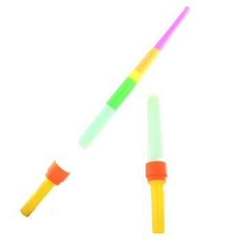 Sabie telescopică luminoasă cu LED (10 buc.)