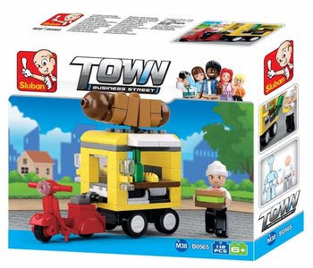 Sluban Gheretă de Hot Dog M38-B0565 Joc de Construcție (1 buc.)
