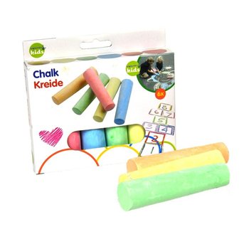 Cretă pentru asfalt 6 bucăți în cutie (set 12 buc.)
