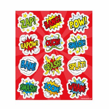 Stickere Fun: Display Comic Signs (120 buc.)