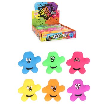 SQUEEZY SPLAT MAN - MIX CULORI - ÎN DISPLAY (24 buc.)