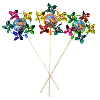 Morișcă de V&acirc;nt 50 cm - Model Pirat (36 buc.)