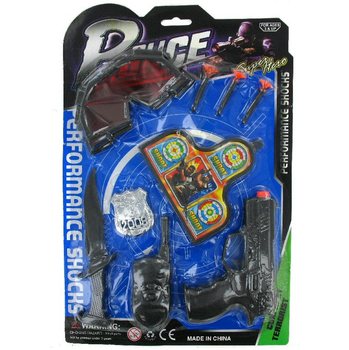 SET DE POLIȚIE POLICE FORCE EXTRA PE CARTON (5 piese)