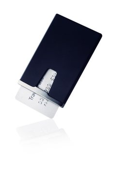 MENU - Portcard lux din titan cu alarmă sonoră (1 buc.)