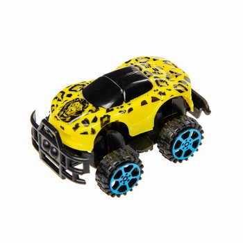 MAȘINUȚE JUNGLE PULL BACK &Icirc;N DISPLAY (12 bucăți)