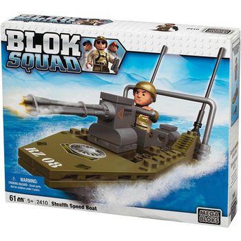 MEGA BLOKS 2410 - ȘALUPĂ MILITARĂ RAPIDĂ STEALTH (2 buc.)