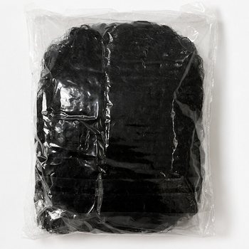 Perucă Piet pentru copii cu bucle negre și 2 codițe &icirc;mpletite (1 buc.)