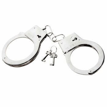 CĂTUȘE DE POLIȚIE DIN METAL (12 buc.)