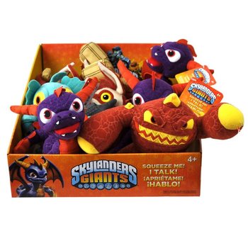 Jucării de pluș Skylanders cu sunet &icirc;n display (12 buc.)