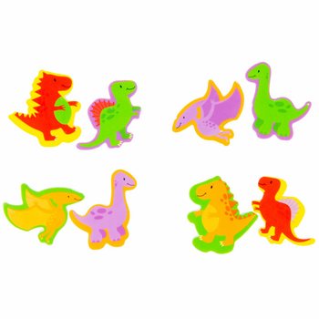 Set 2 Gume DINO &icirc;n Display (36 buc.)