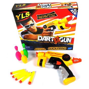 SUPER PISTOL - DART GUN (6 buc.)