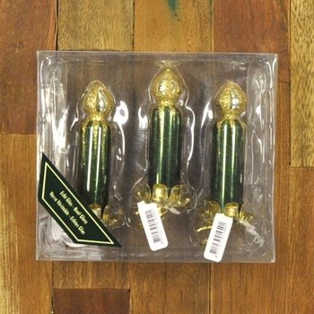 3 Lumânări Decorative pentru Bradul de Crăciun cu Clips (6 buc.)