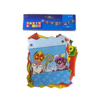 Ghirlande Sinterklaas 160 cm (6 buc.) - Decorațiuni Sfântul Nicolae Olandez