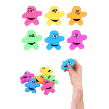 SQUEEZY SPLAT MAN - MIX CULORI - &Icirc;N DISPLAY (24 buc.)