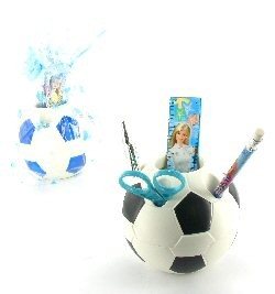 Suport de Creioane Fotbal incl. Creioane etc. (12 buc.)