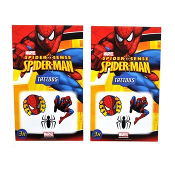 Tatuaje Marvel din 3 piese - Model: Spider-Man (50 buc.)